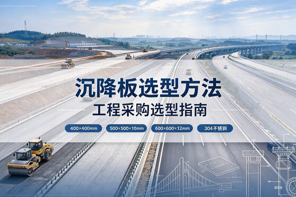 九龙沉降板选择方法